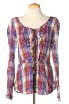 Blusa a maniche lunghe S Bershka, foto 1 di 2