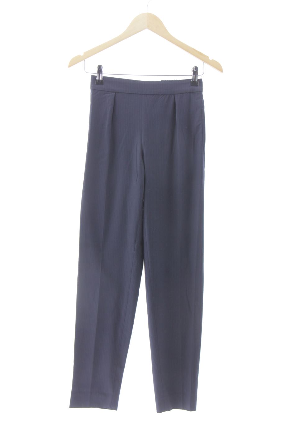Pantalón de Zara de la talla XS, de color azul marino