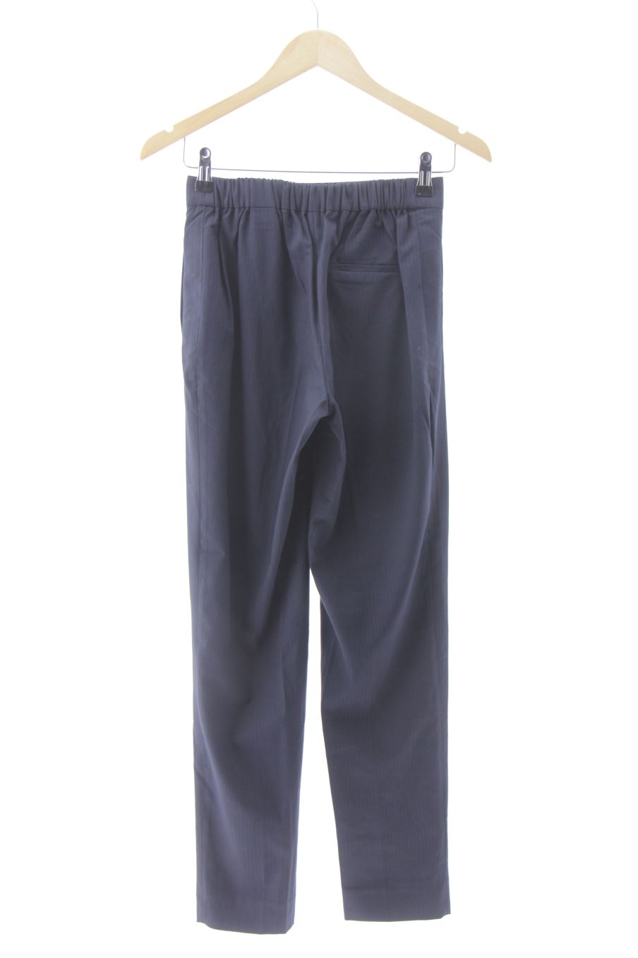 Pantalón de Zara de la talla XS, de color azul marino