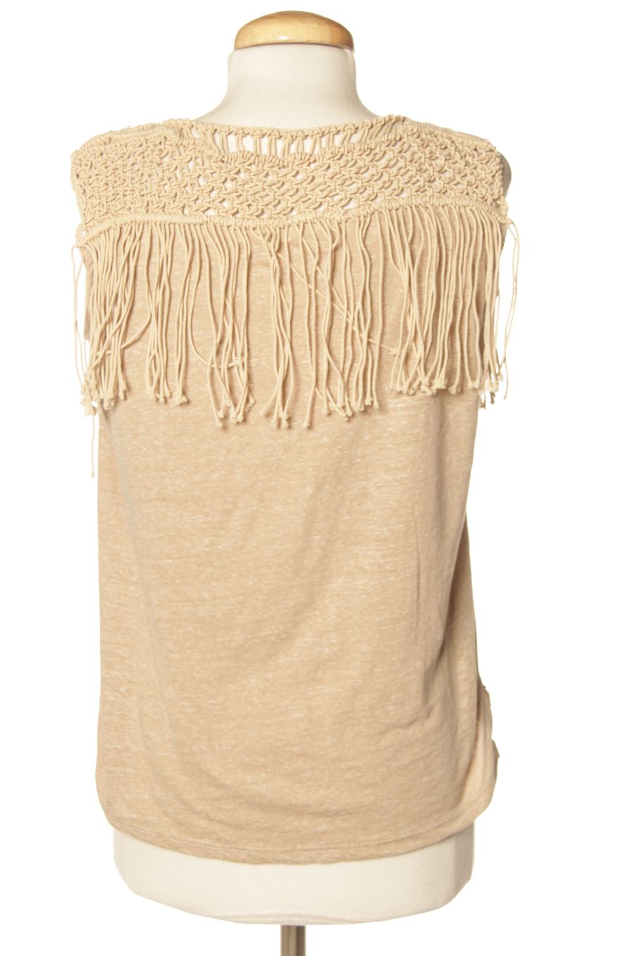 Top Pepe Jeans de la taille XL, de couleur beige