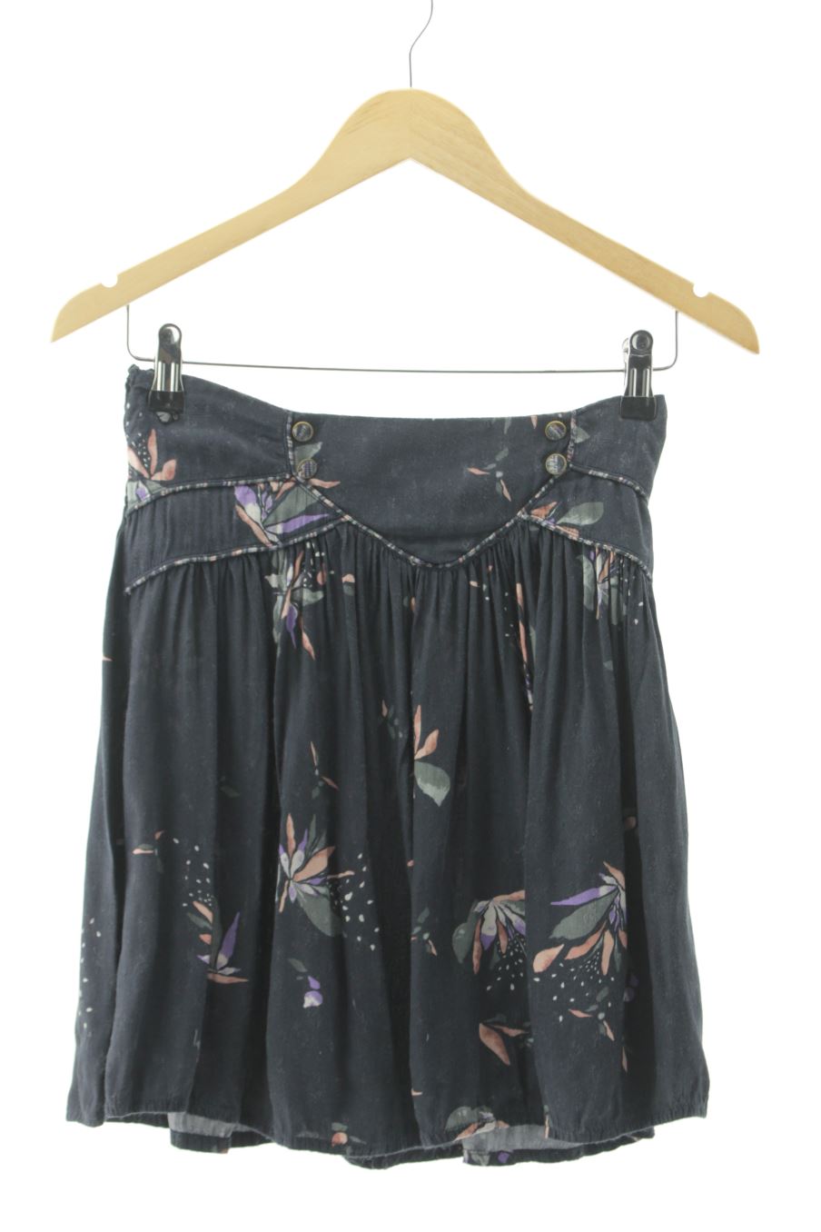 Jupe Louizon de la taille XS, de couleur bleu marine