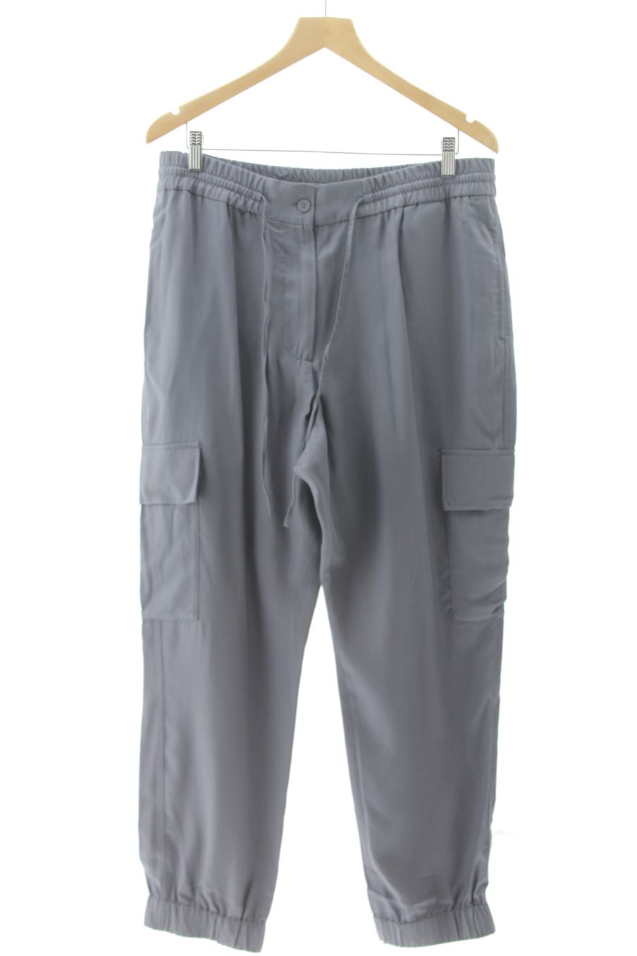 Pantalon Casual Adolfo Dominguez de la taille L, de couleur bleu