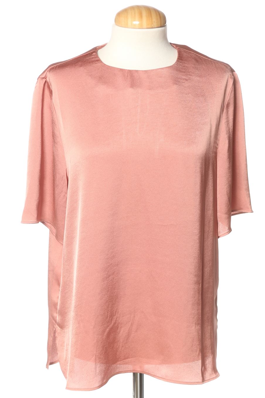 Blusa de manga corta de Mango de la talla S, de color rosa