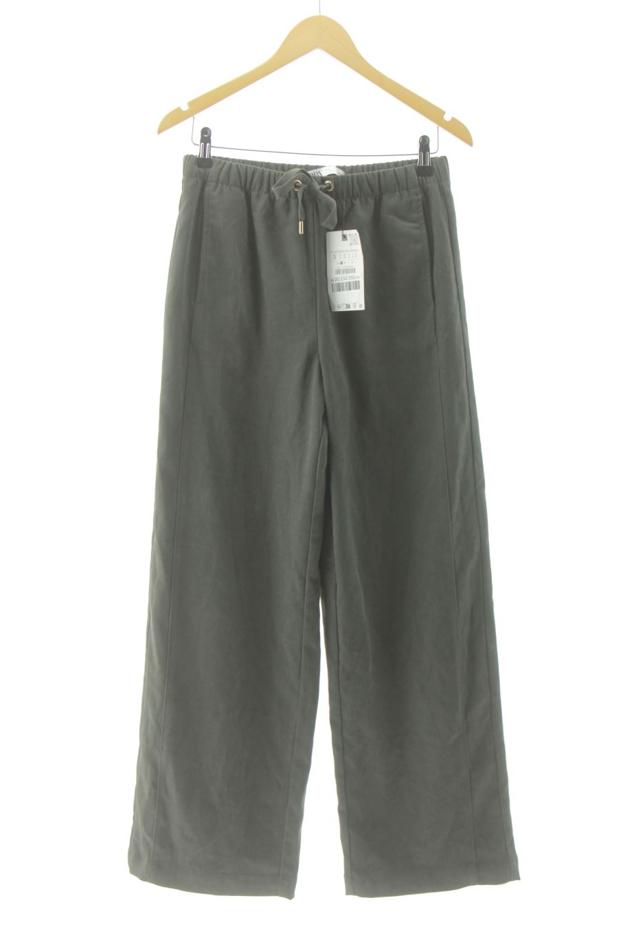 Pantalon Casual Zara de la taille S, de couleur vert