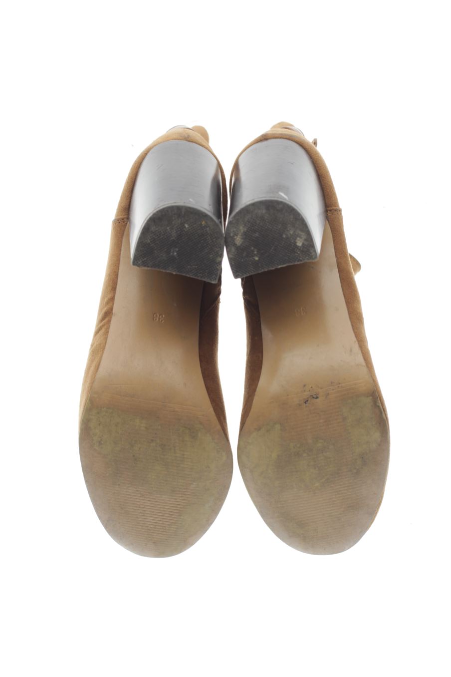 Botines de H&M de la talla 38, de color marrón de