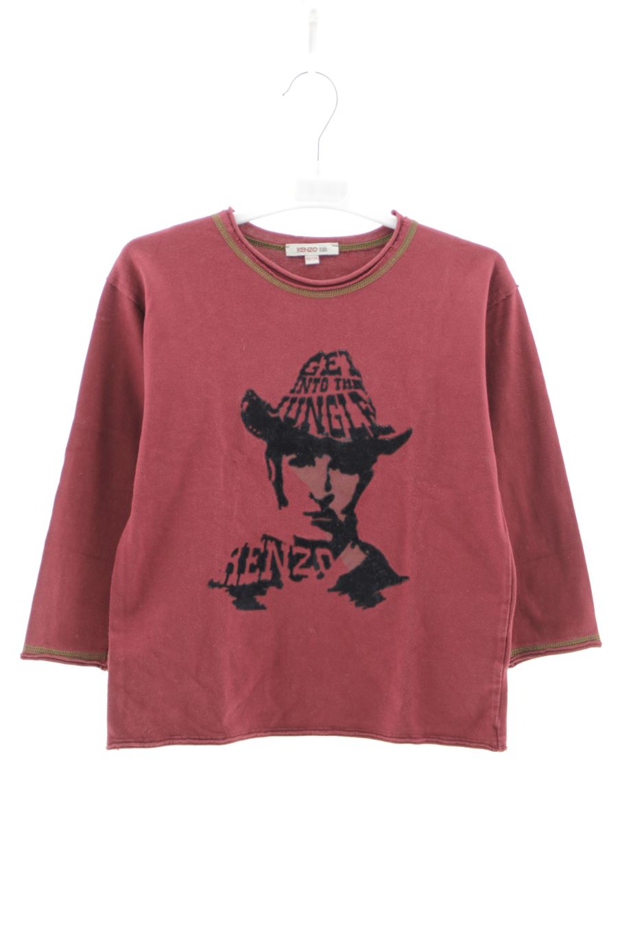 T-shirt manches longues kenzo de la taille 6 ans de seconde main