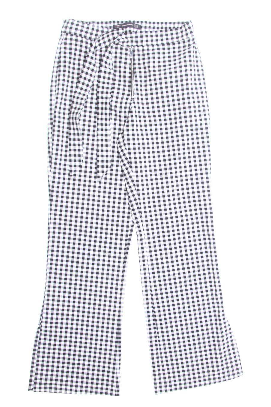 Pantalon Trafaluc de la taille S, de couleur carreaux