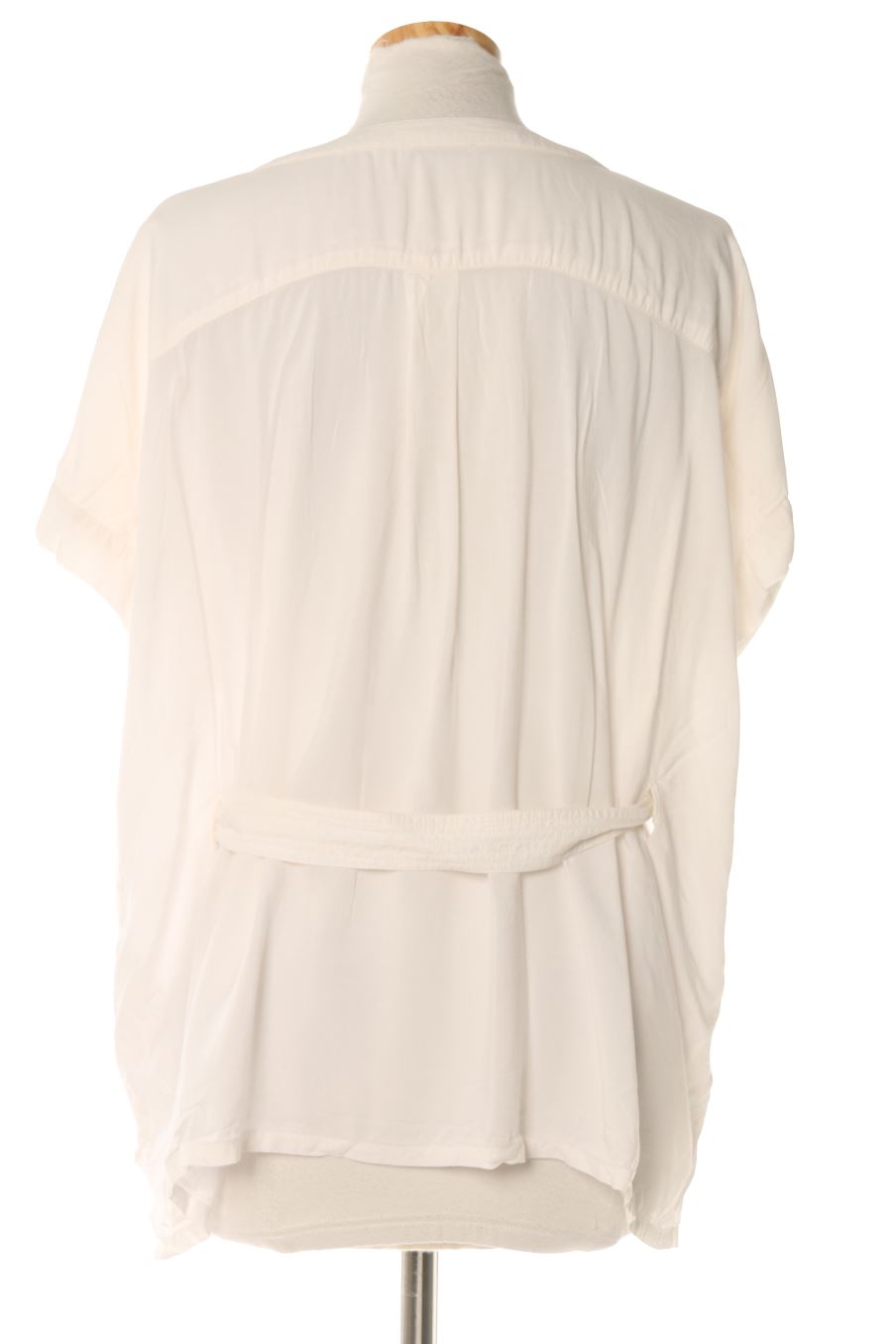 Blouse à manches courtes Ikks de la taille 36, de couleur blanc