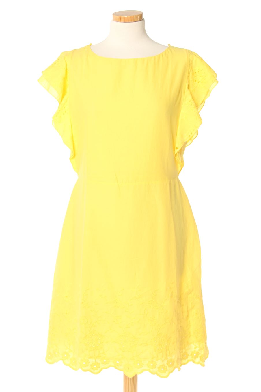 Robe casual Fórmula Joven de la taille 42, de couleur jaune
