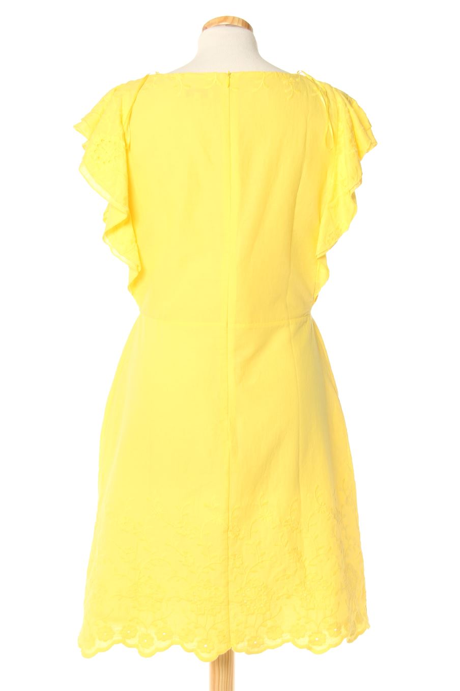 Robe casual Fórmula Joven de la taille 42, de couleur jaune