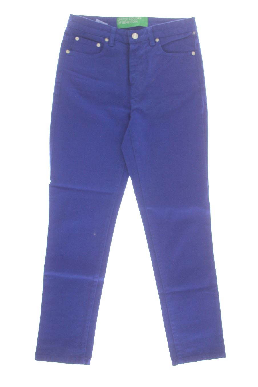 Vaquero de Benetton de la talla 36, de color azul de ropa vaquera