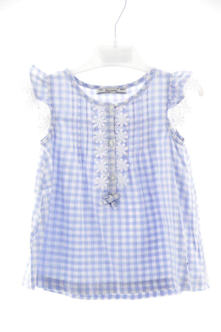 Blusa de manga corta de Mayoral de la talla 18 meses de segunda mano