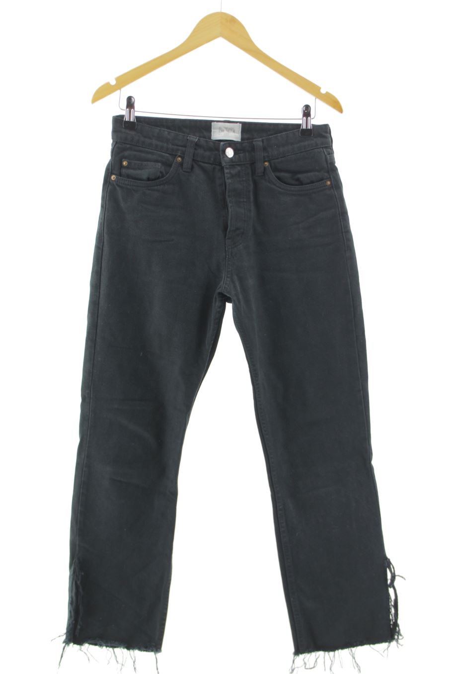 Jeans Trafaluc de la taille 36, de couleur noir de denim