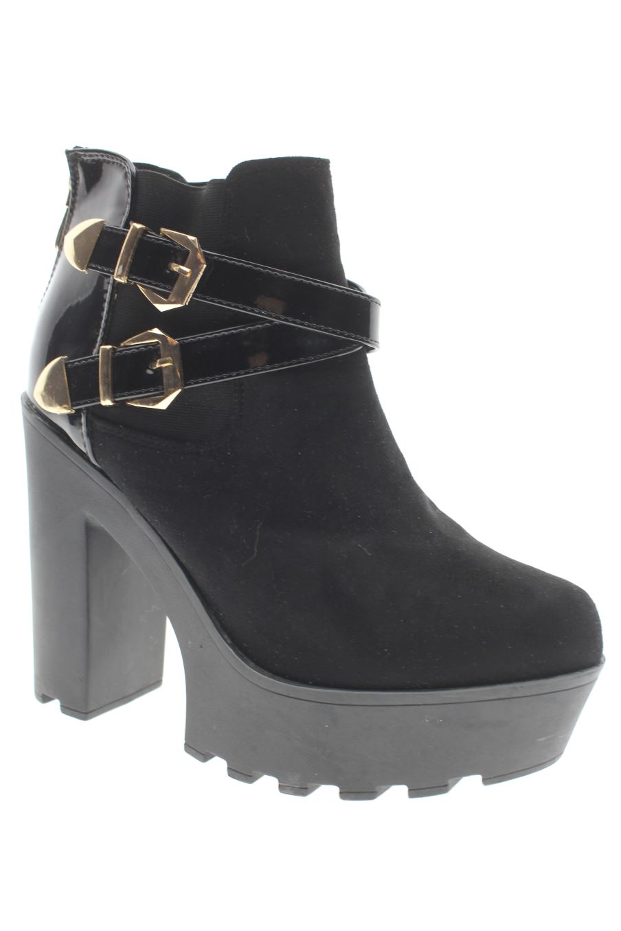 Botines de H&D de la talla 40, de color negro de