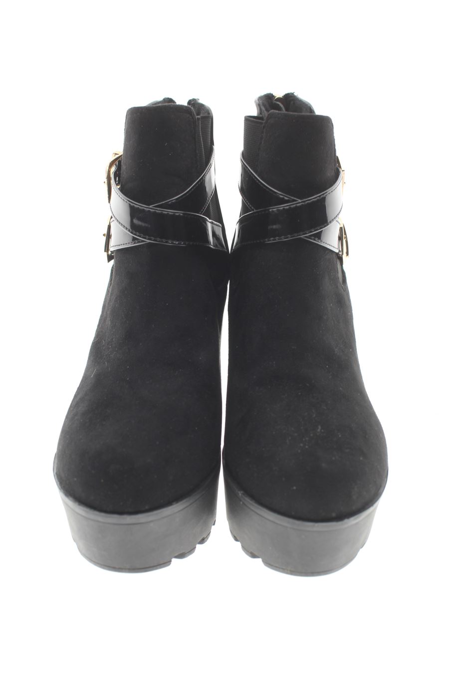 Botines de H&D de la talla 40, de color negro de