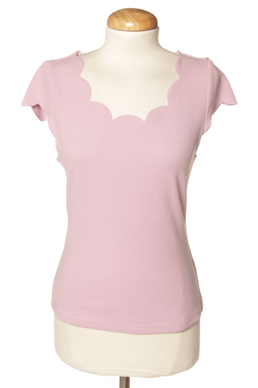 Blusa de manga corta de PERCENTIL de la talla S, de color morado
