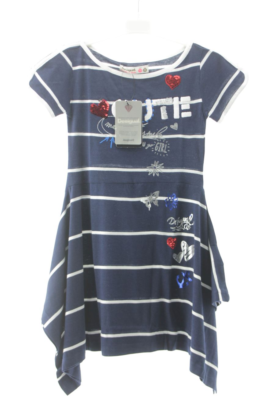 Vestido sport de Desigual de la talla 7 años con etiqueta