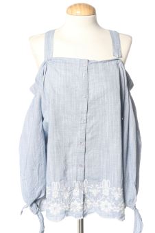 Blouse à manches longues 44 Camaieu