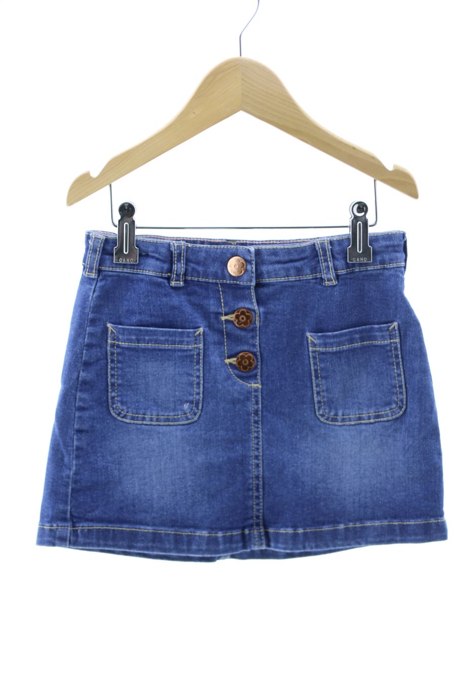Falda de PERCENTIL de la talla 4 años de denim de segunda mano