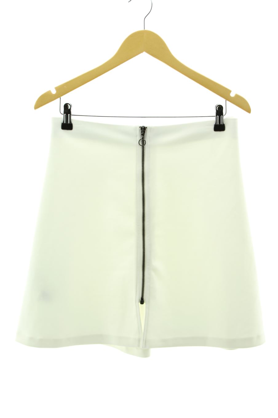 Falda de Mango de la talla 38, de color blanco