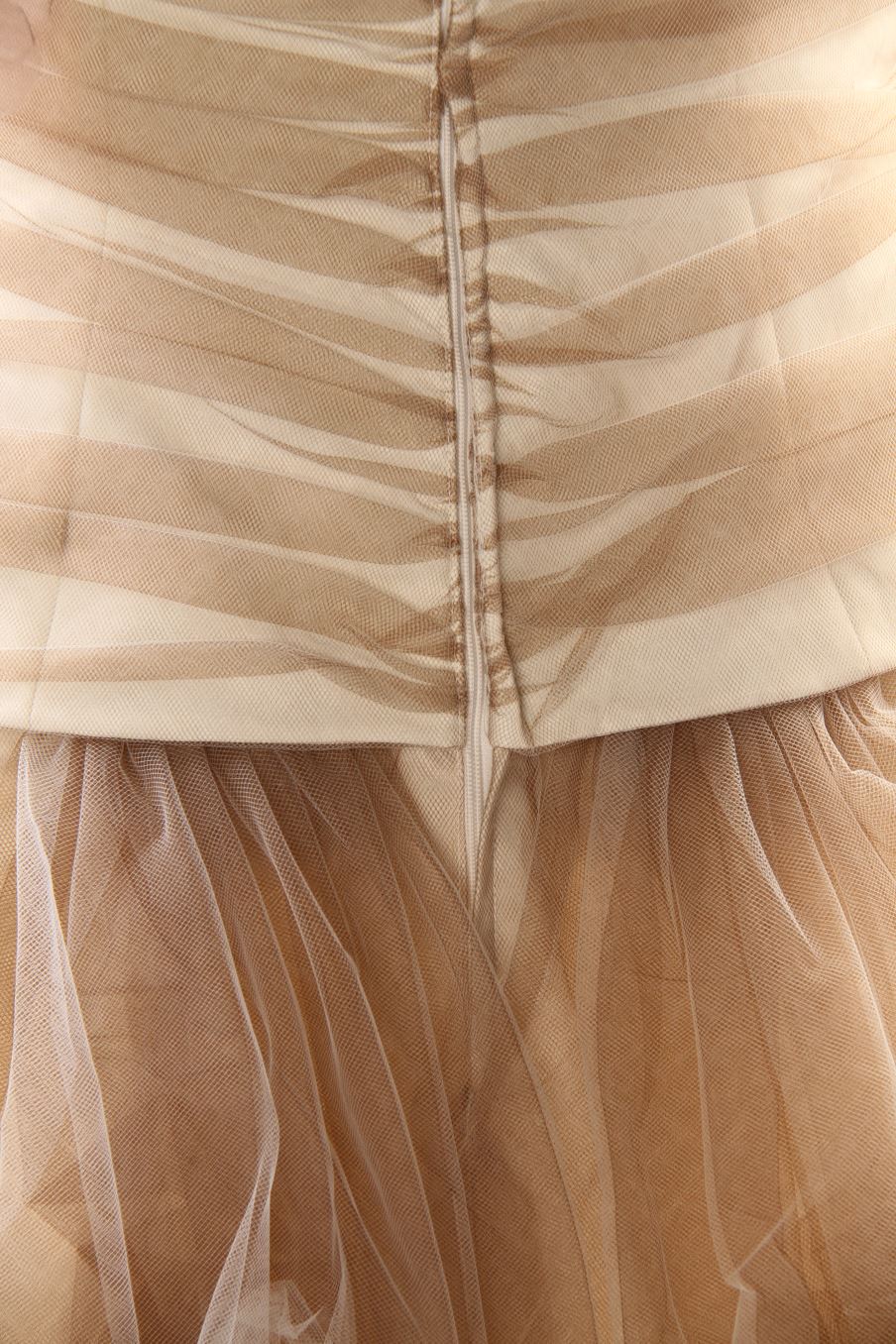 Vestido de PERCENTIL Novia de la talla 42, de color beige