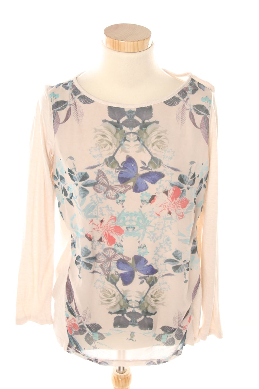 Langärmelige Bluse von Street one Größe 36, Farbe Aufdruck, für