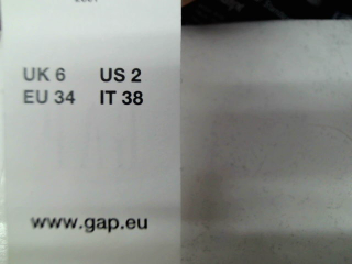 Jeans Gap de la taille 36, de couleur noir de denim