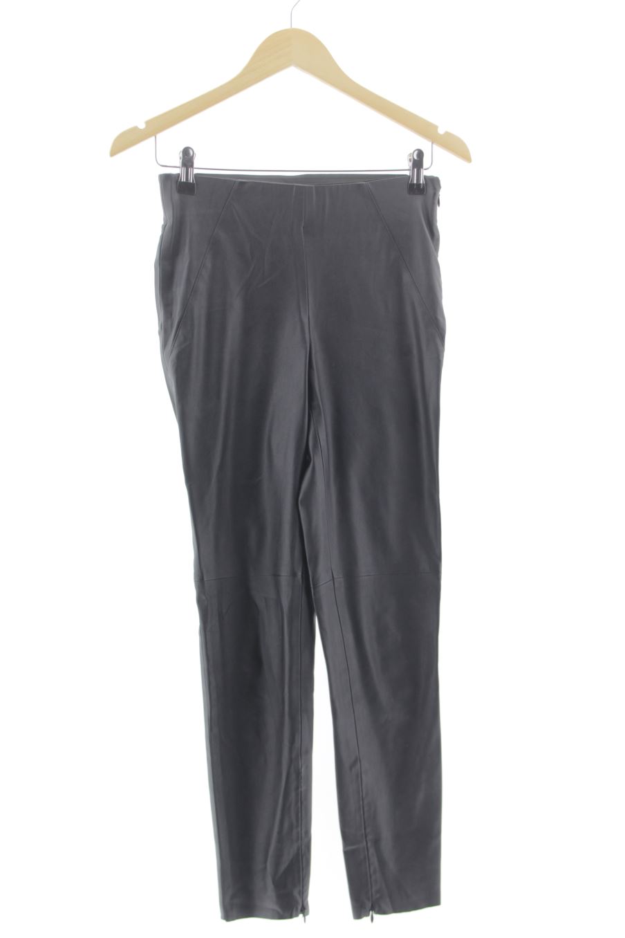 Hose von Zara Größe XS, Farbe Schwarz, aus Synthetisch für