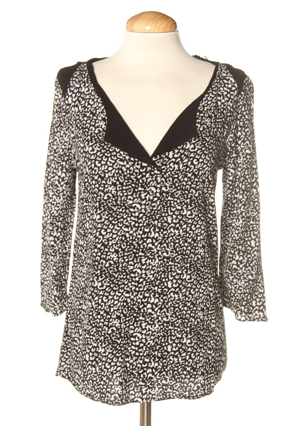 Blouse à manches longues Naf Naf de la taille 34, de couleur noir