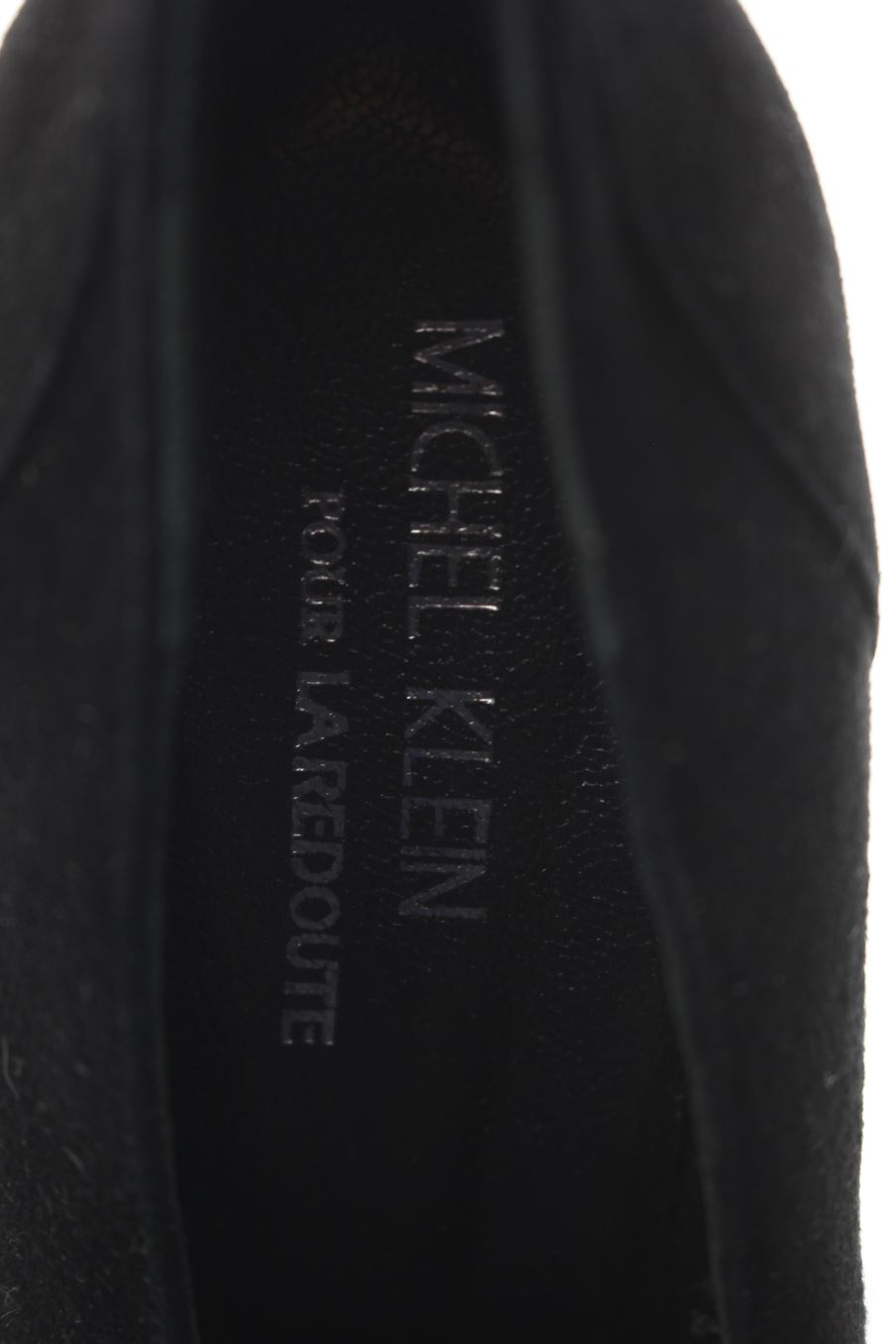 Zapatos de tacon de Michel Klein de la talla 35, de color negro de