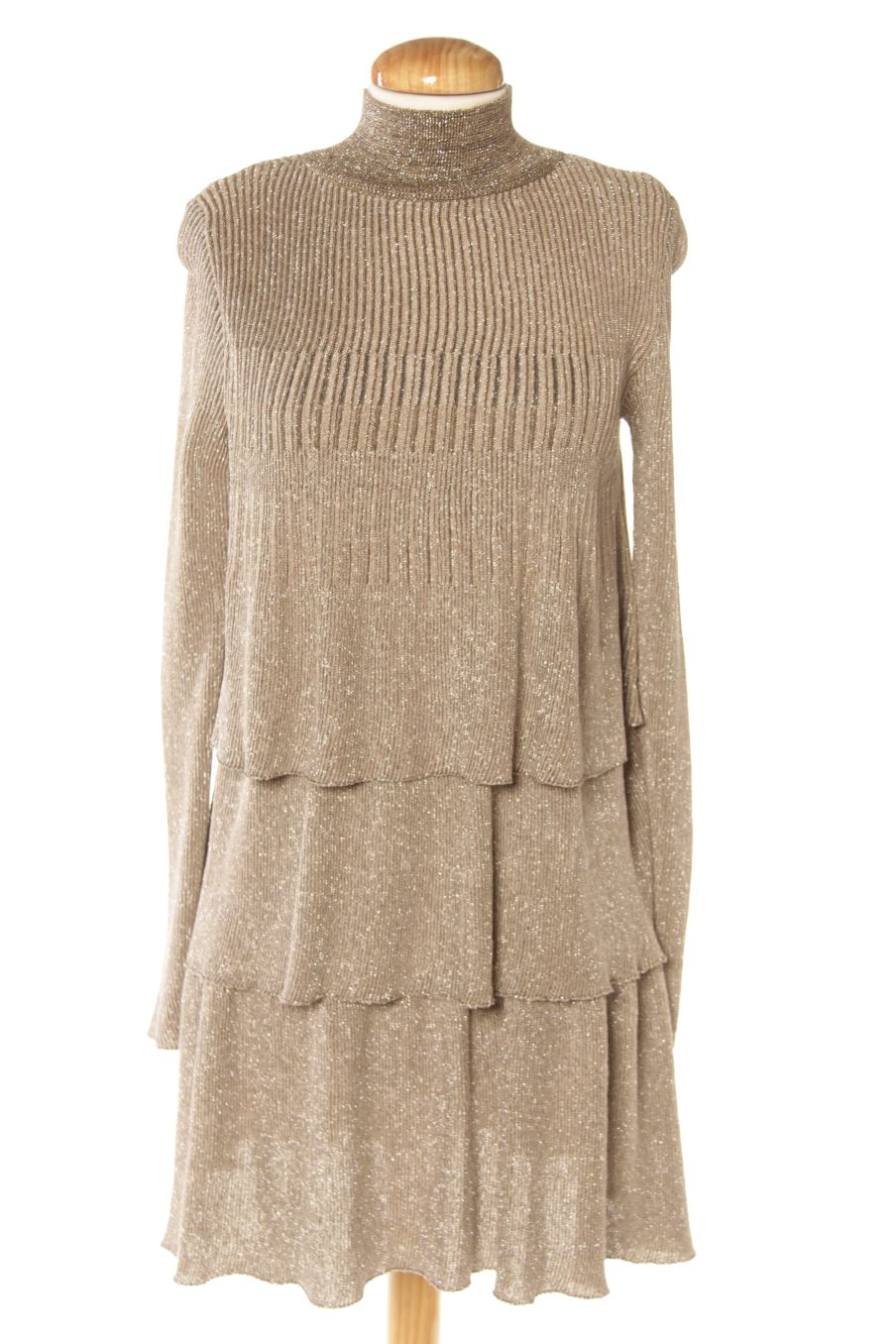 Robe casual Zara de la taille S, de couleur gris