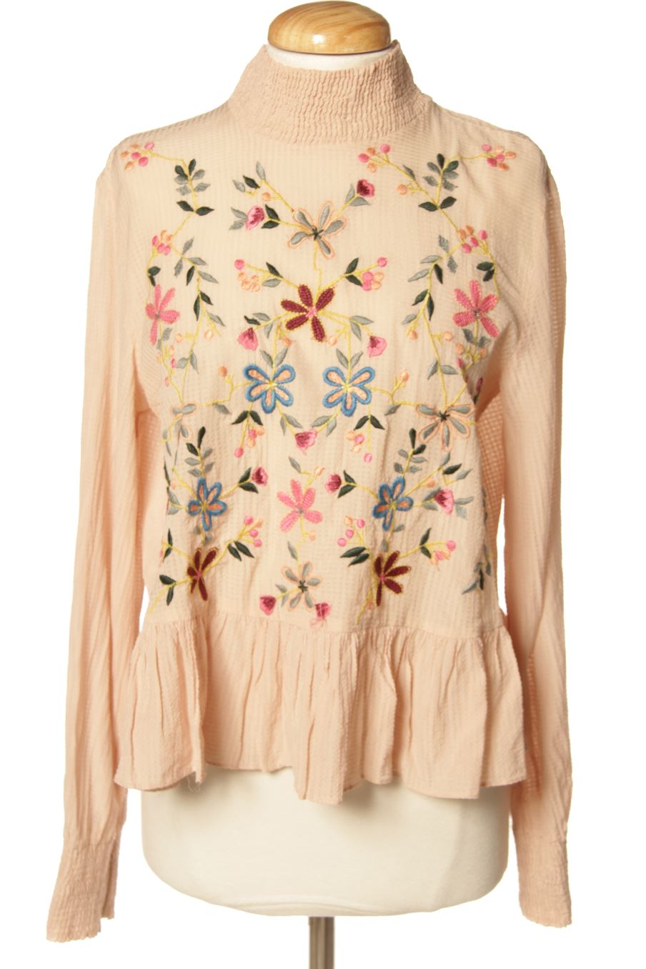 Blouse à manches longues Trafaluc de la taille S, de couleur imprimés