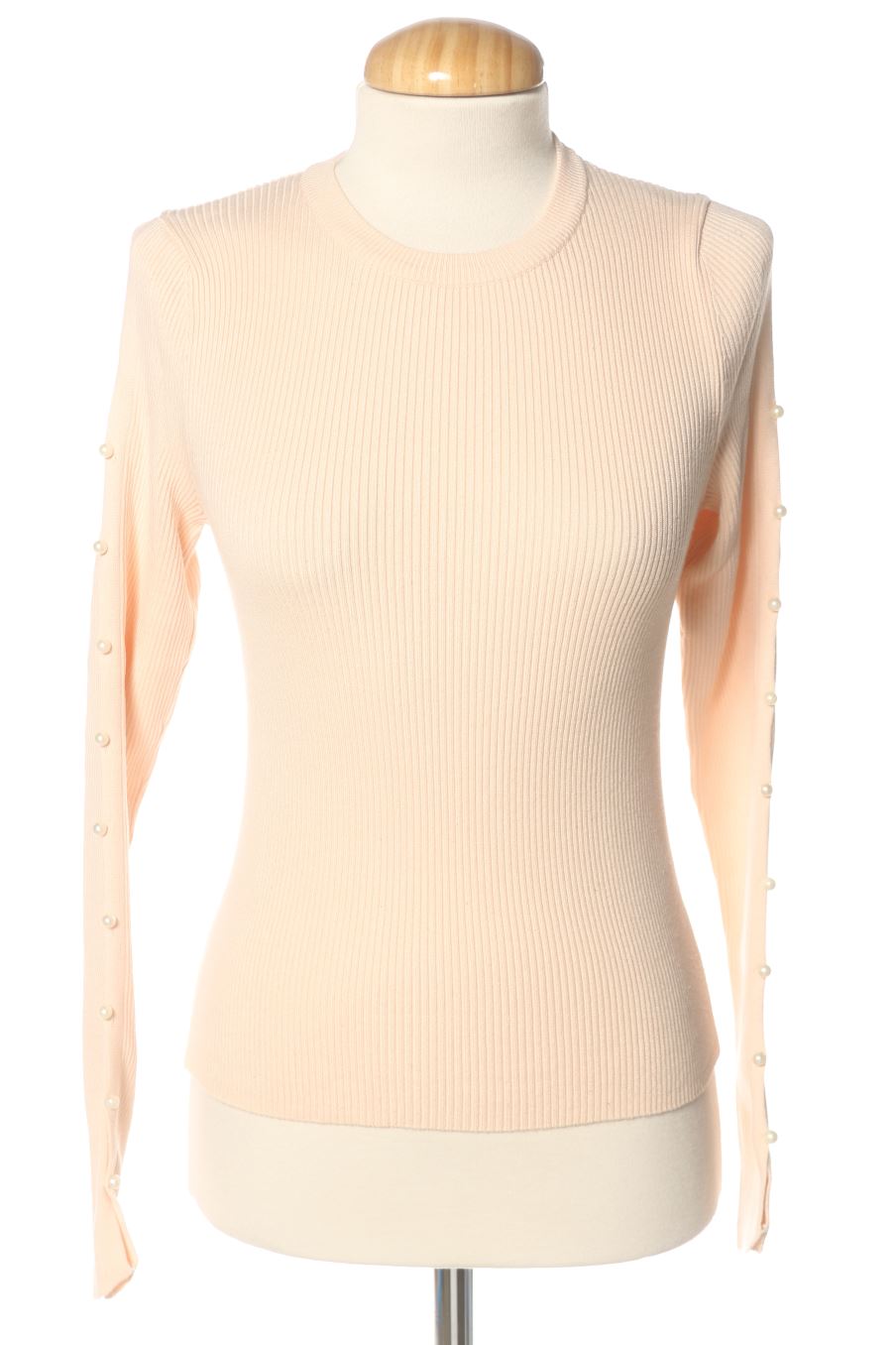 Pull Zara de la taille S, de couleur beige