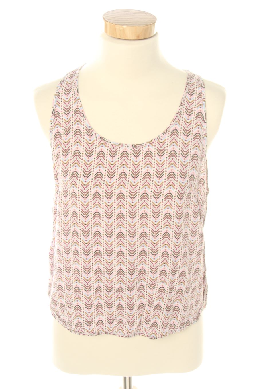 Top de H&M de la talla 36, de color estampado