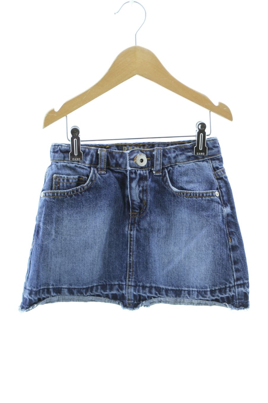 gebraucht BTS Brotes Aufwändiger Rock Größe 122 aus Denim