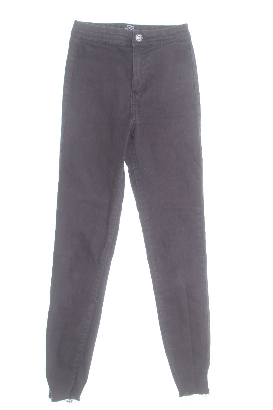 Jeans Bershka de la taille 34, de couleur noir de denim