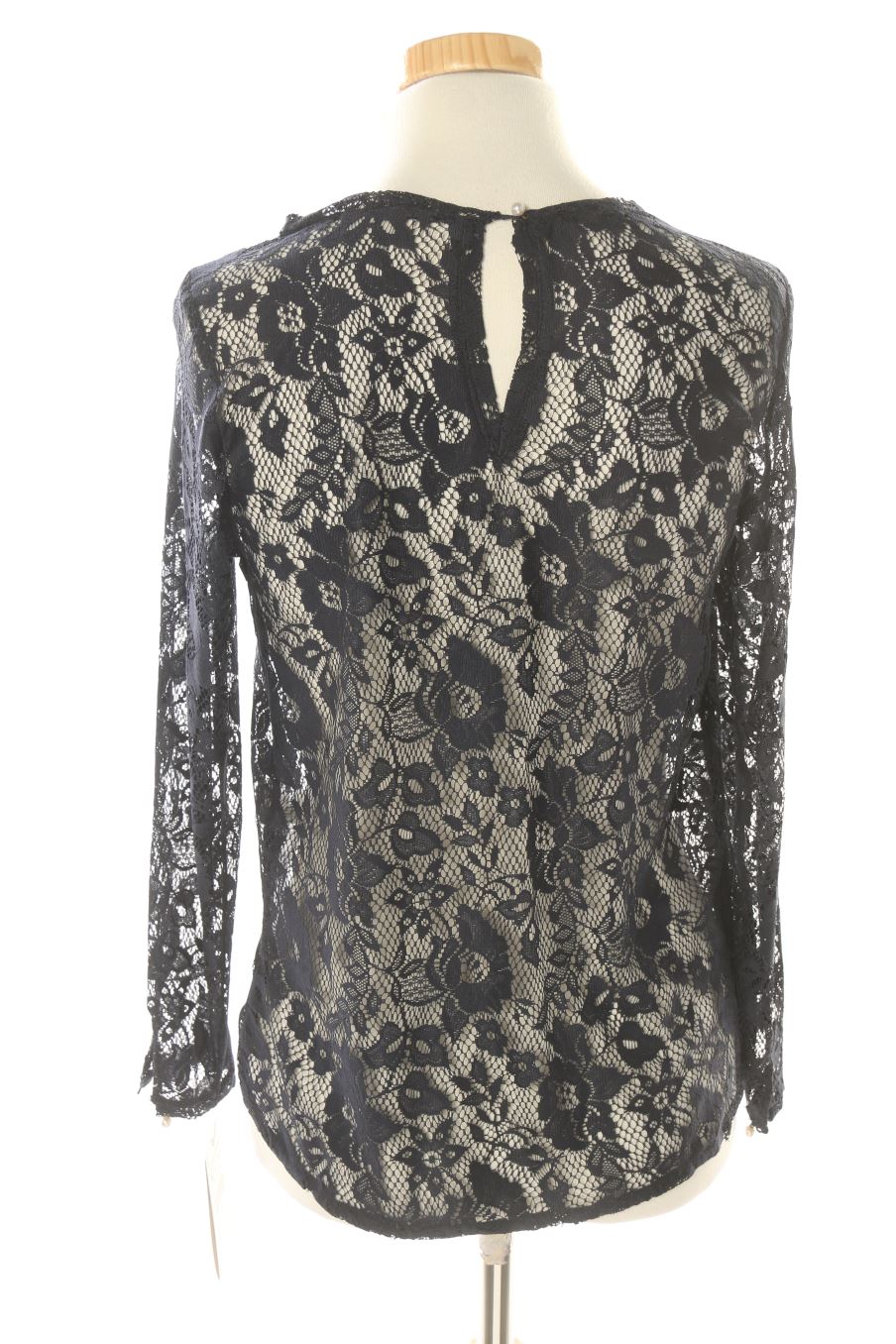 Blouse à manches longues Trafaluc de la taille M, de couleur bleu marine