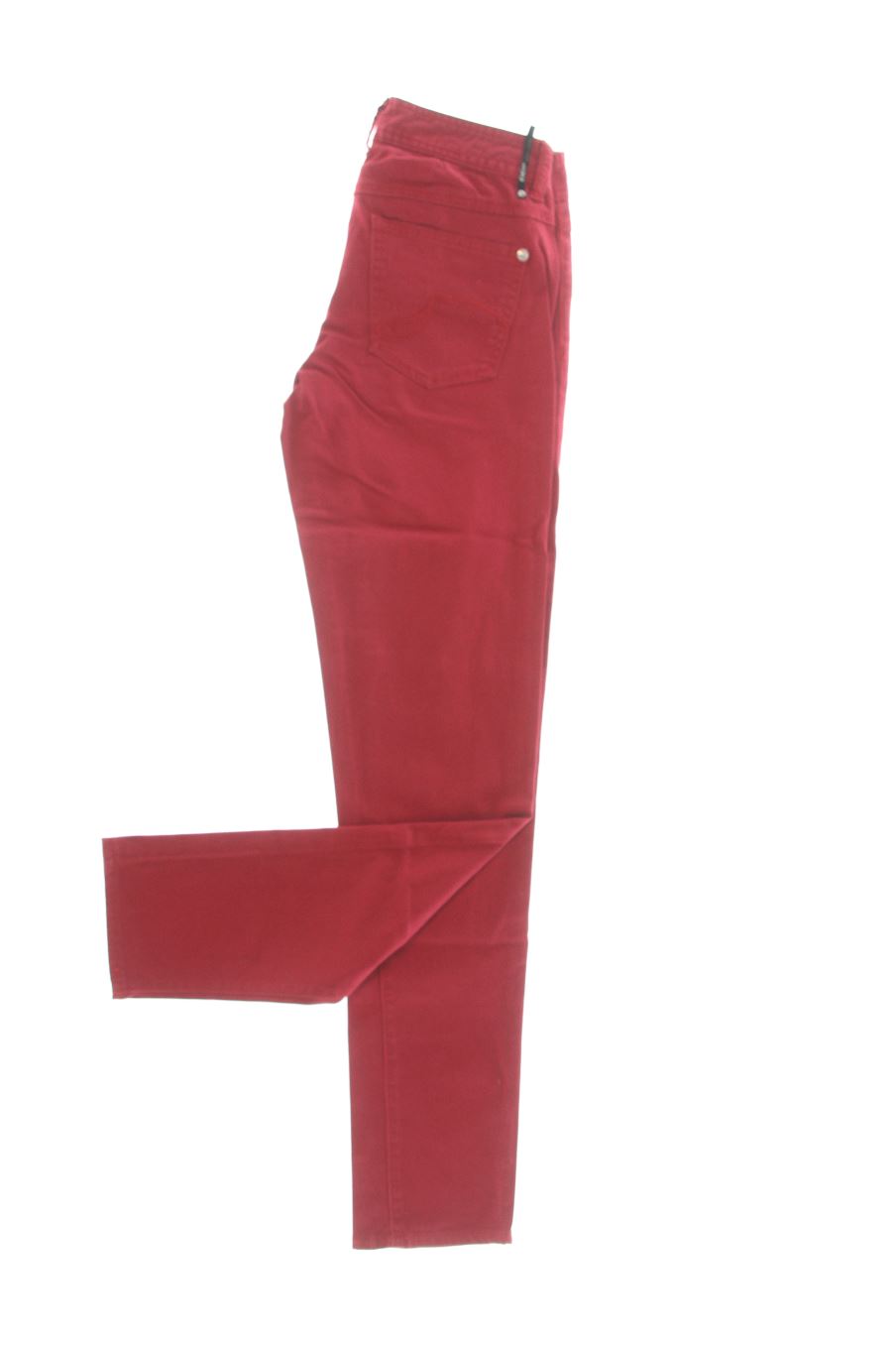 Jeans DDP de la taille 36, de couleur rouge de denim