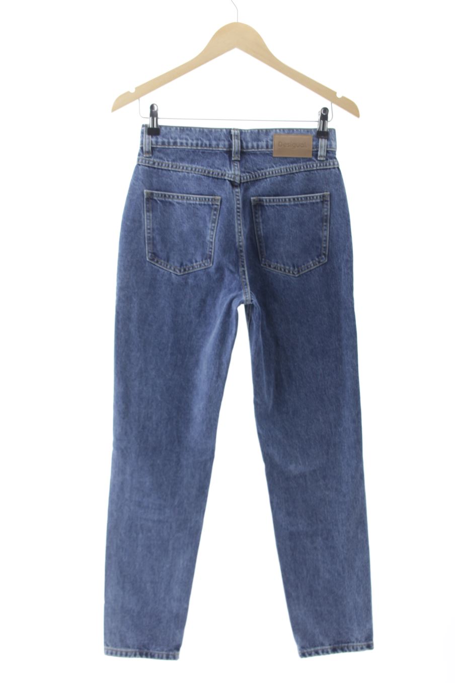 Jeans Desigual de la taille 34, de couleur bleu de denim