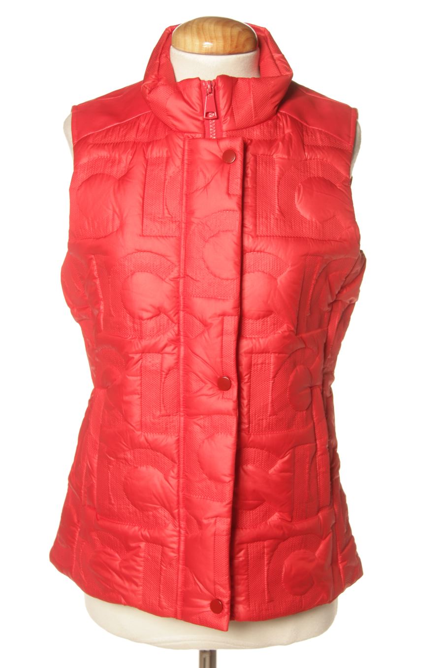 Chaleco de abrigo de LOLA CASADEMUNT de la talla XS, de color rojo