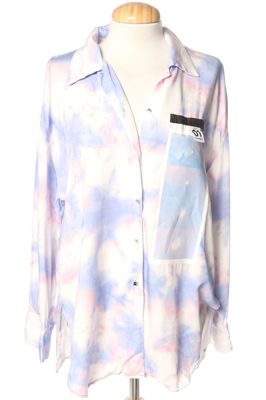 Camicia de PERCENTIL de la talla L, de color blu