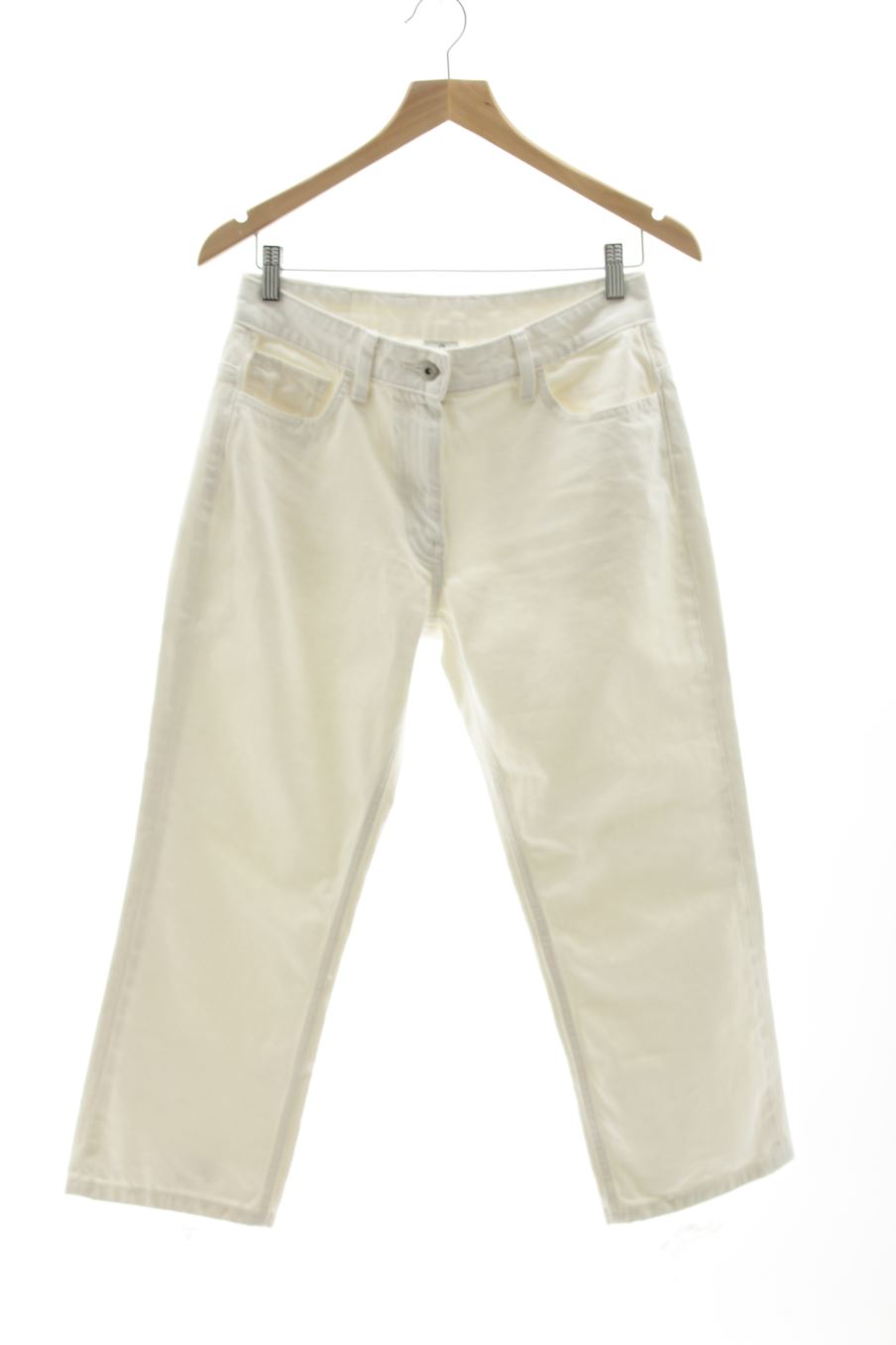 Vaquero de COLLUSION de la talla 36, de color blanco de ropa vaquera