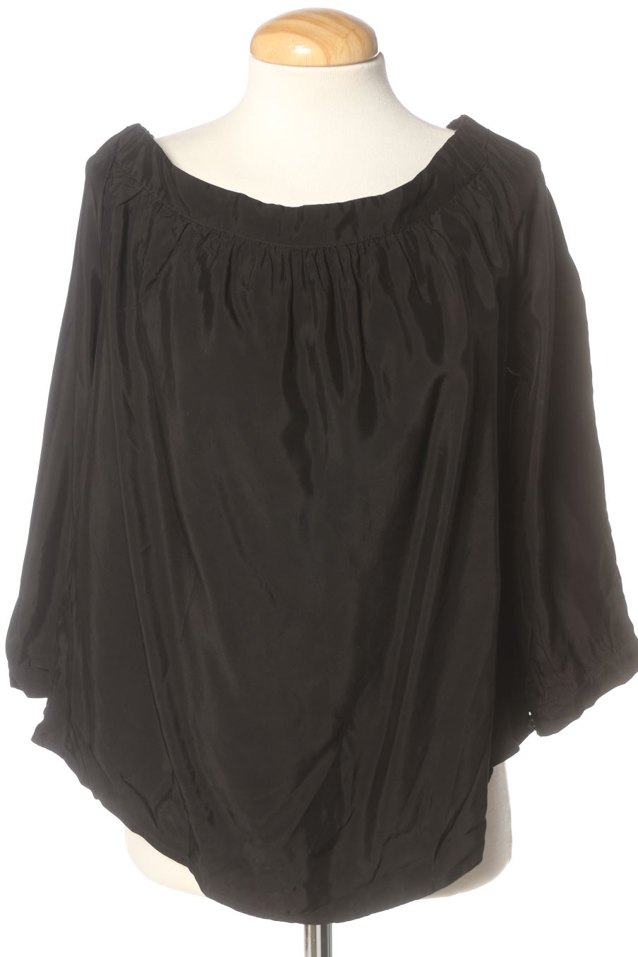 Blusa a maniche lunghe de Naf Naf de la talla 38, de color nero