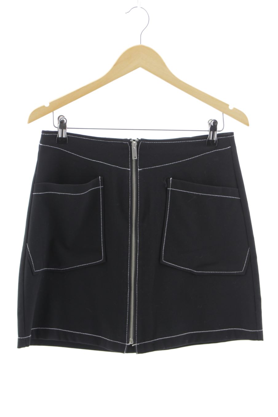 Jupe Stradivarius de la taille 40, de couleur noir