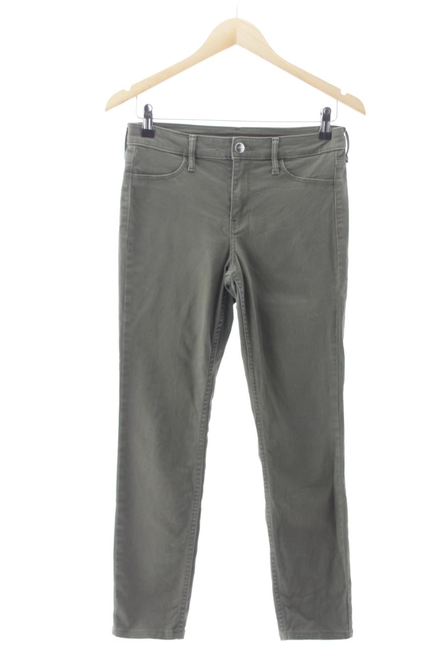 Jeans H&M de la taille 36, de couleur vert de denim