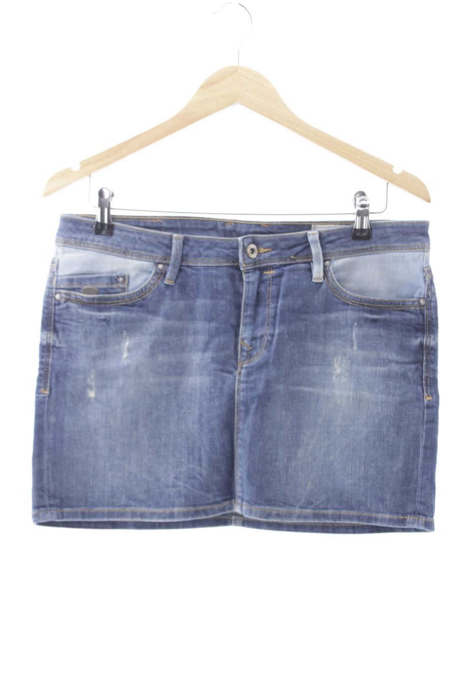 Jupe Edc (ESPRIT) de la taille 40, de couleur bleu de denim