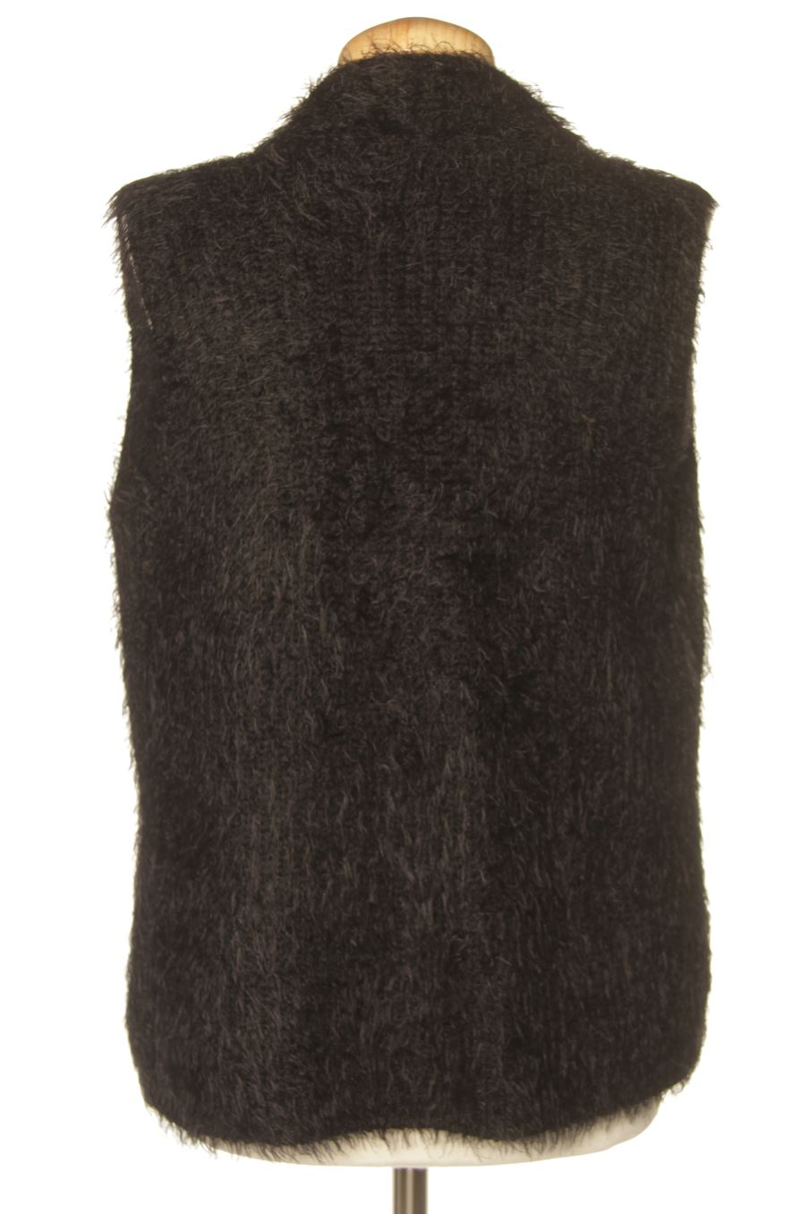 Boléro sans manches Trucco de la taille S, de couleur noir