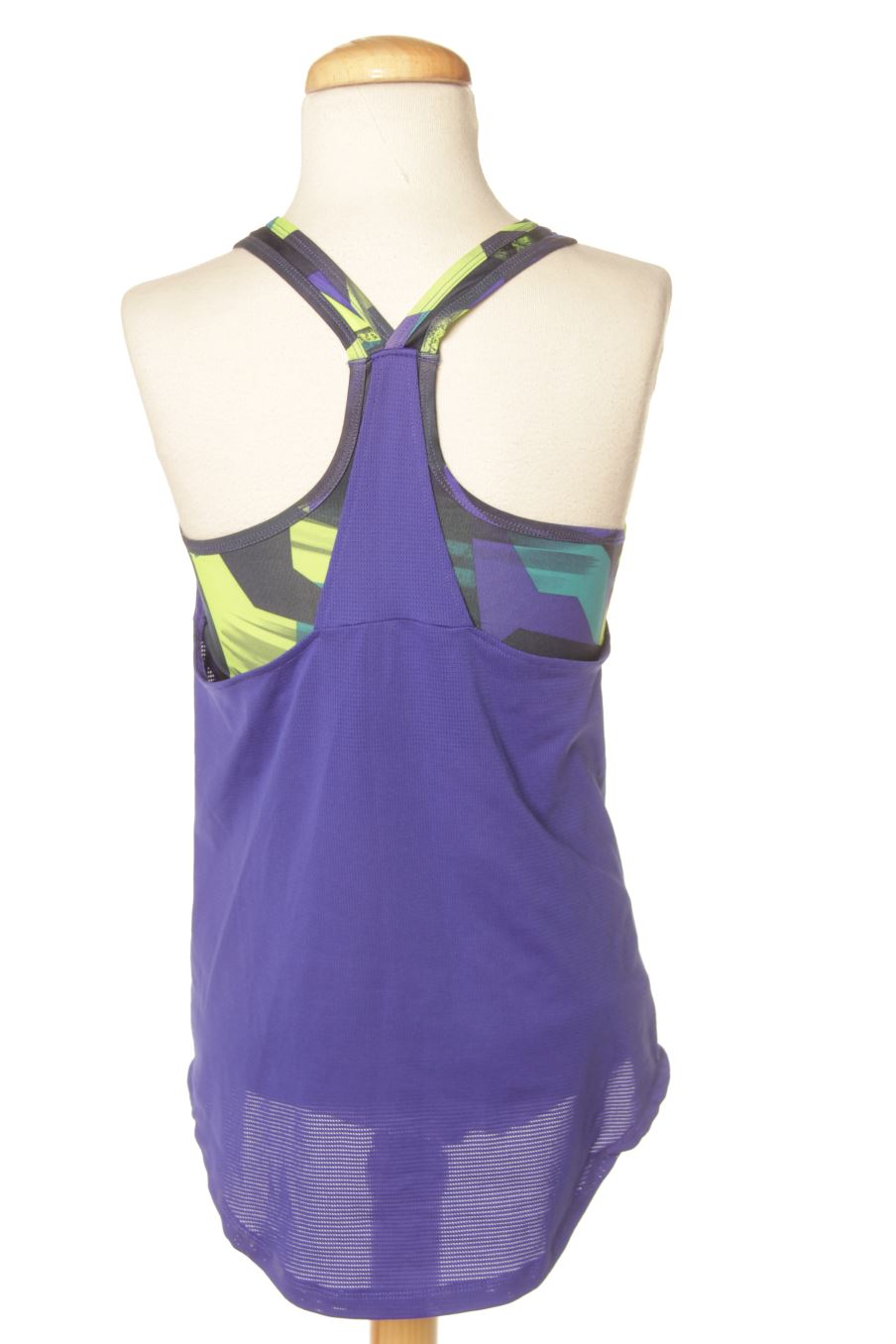 Top deportivo de Domyos (DECATHLON) de la talla XS, de color azul