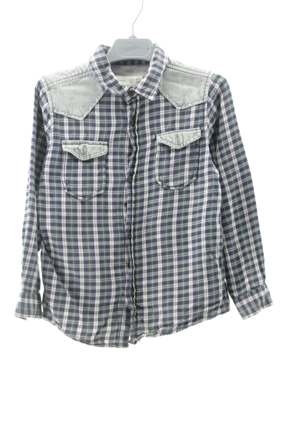 Chemise manches longues Zara de la taille 4 ans de seconde main