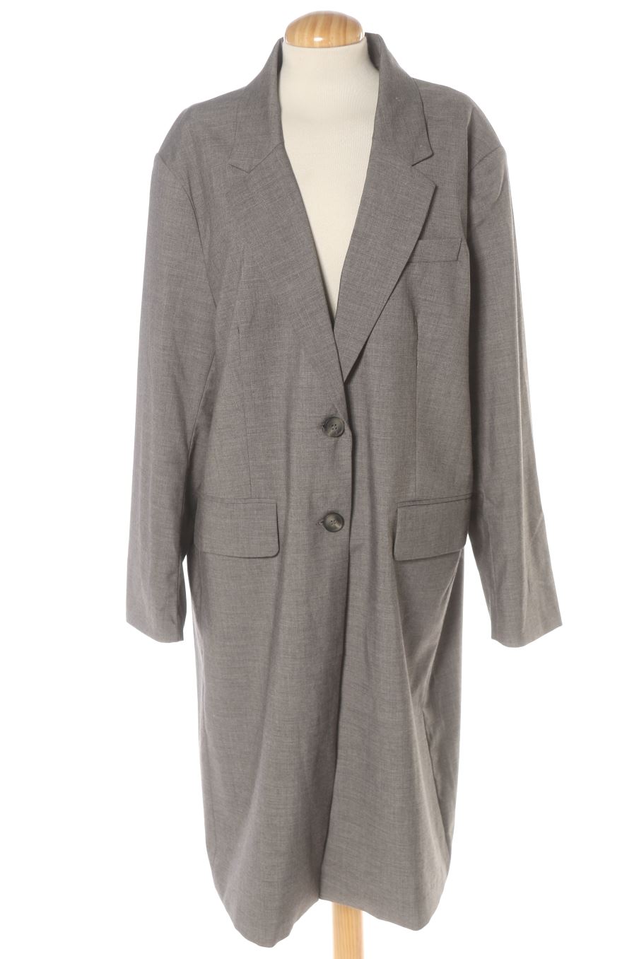 Manteau H&M de la taille M, de couleur gris